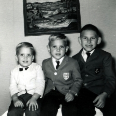  Michael, Merle, and Maynard Hock.